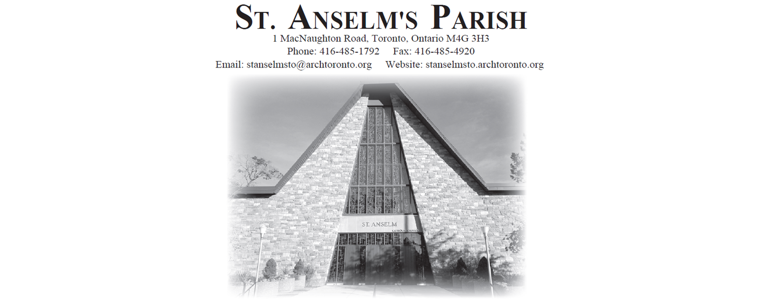 St. Anselm's Bulletin