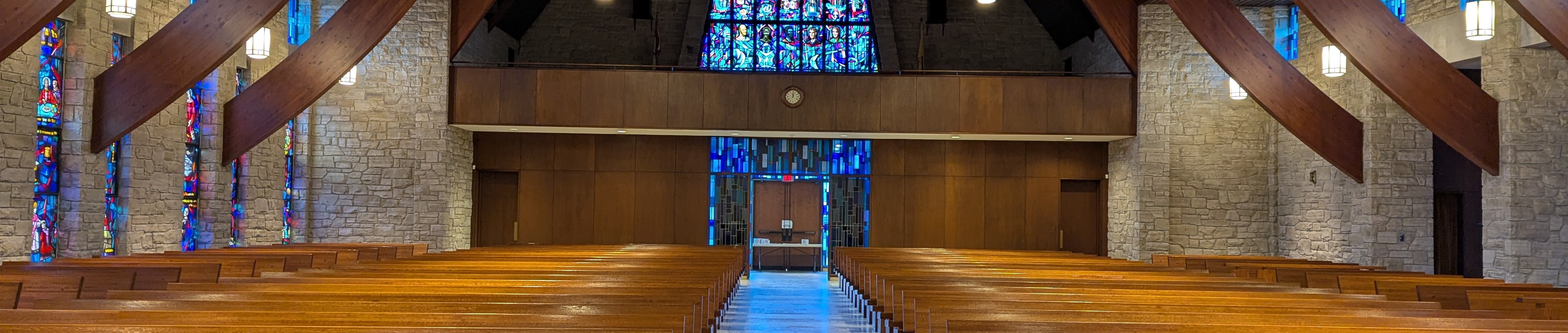 Back of St. Anselm Parish.