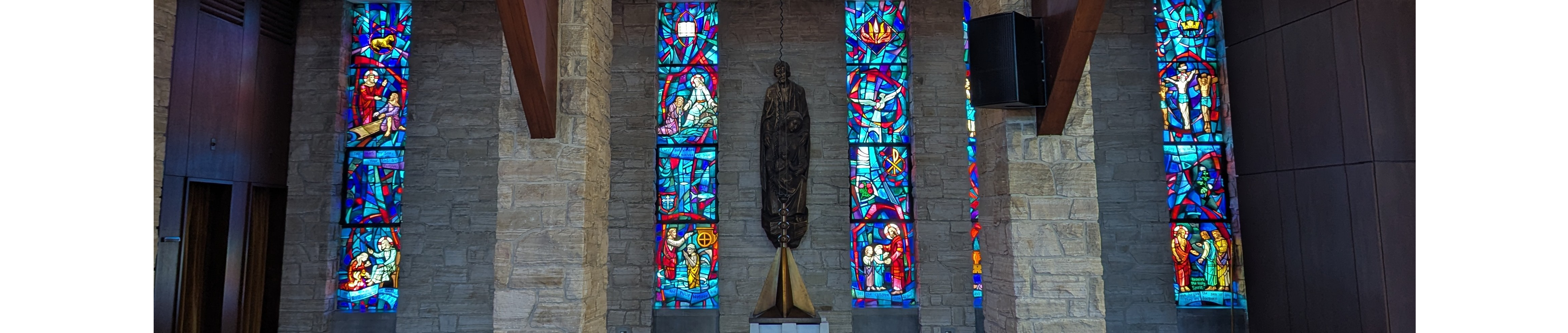 Baptismal Font at St. Anselm