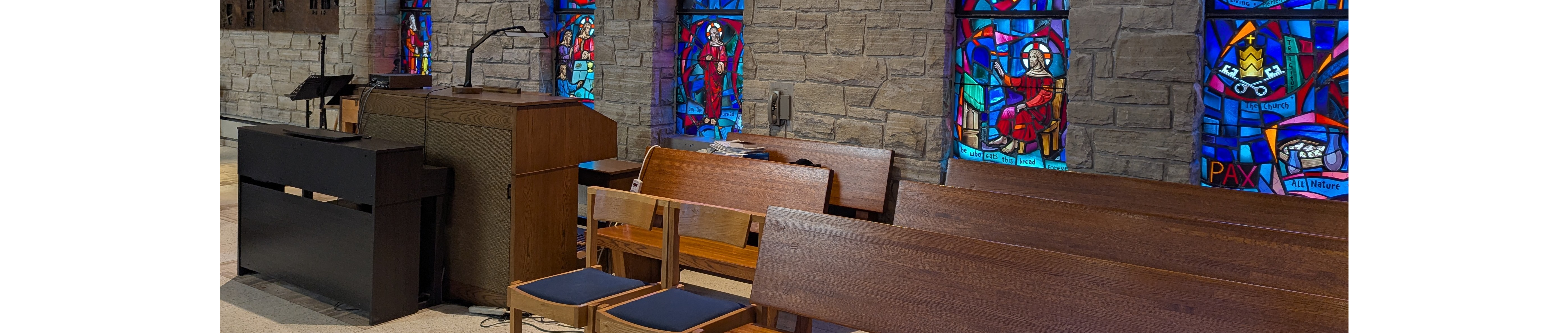 Choir Section in St. Anselm's Parish.